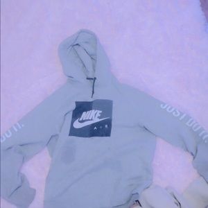 Grey Nike hoodie